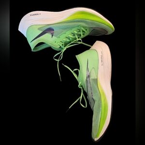 Nike ZoomX Vaporfly Next% Electric Green AO4568 300 Men's 12 Running Rare Bright